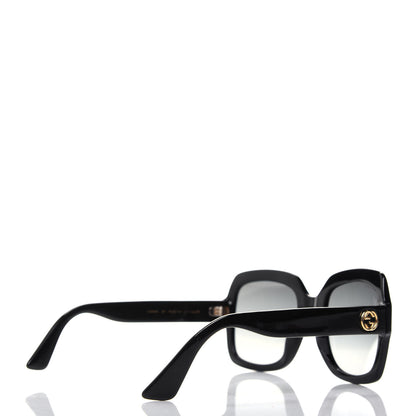 Gucci Oversized Square GG0036S Sunglasses Black 4 of 7