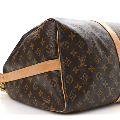 Louis Vuitton Monogram Keepall Bandouliere 50 8 of 9