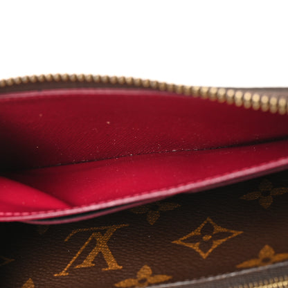 Louis Vuitton Monogram Clemence Wallet Fuchsia 10 of 11