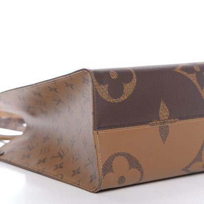 Louis Vuitton Reverse Monogram Giant Onthego MM 6 of 9