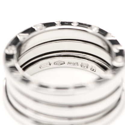 Bulgari 18K White Gold B.Zero1 Three-Band Ring 49 5 4 of 5