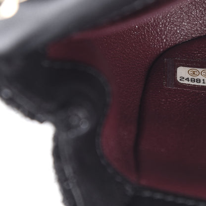 Chanel Tweed Pearl Mini Cosmos Flap Black 7 of 11