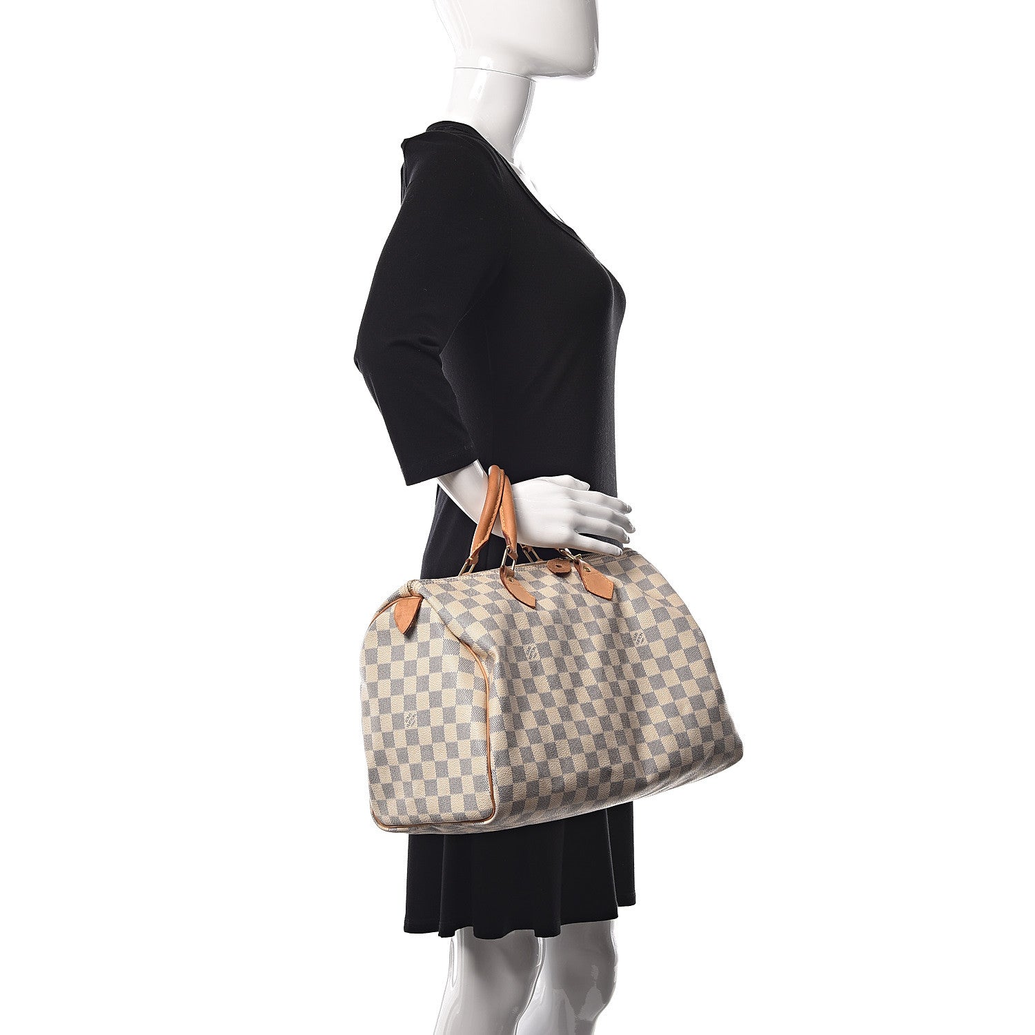 Louis Vuitton Damier Azur Speedy 35 2 of 22
