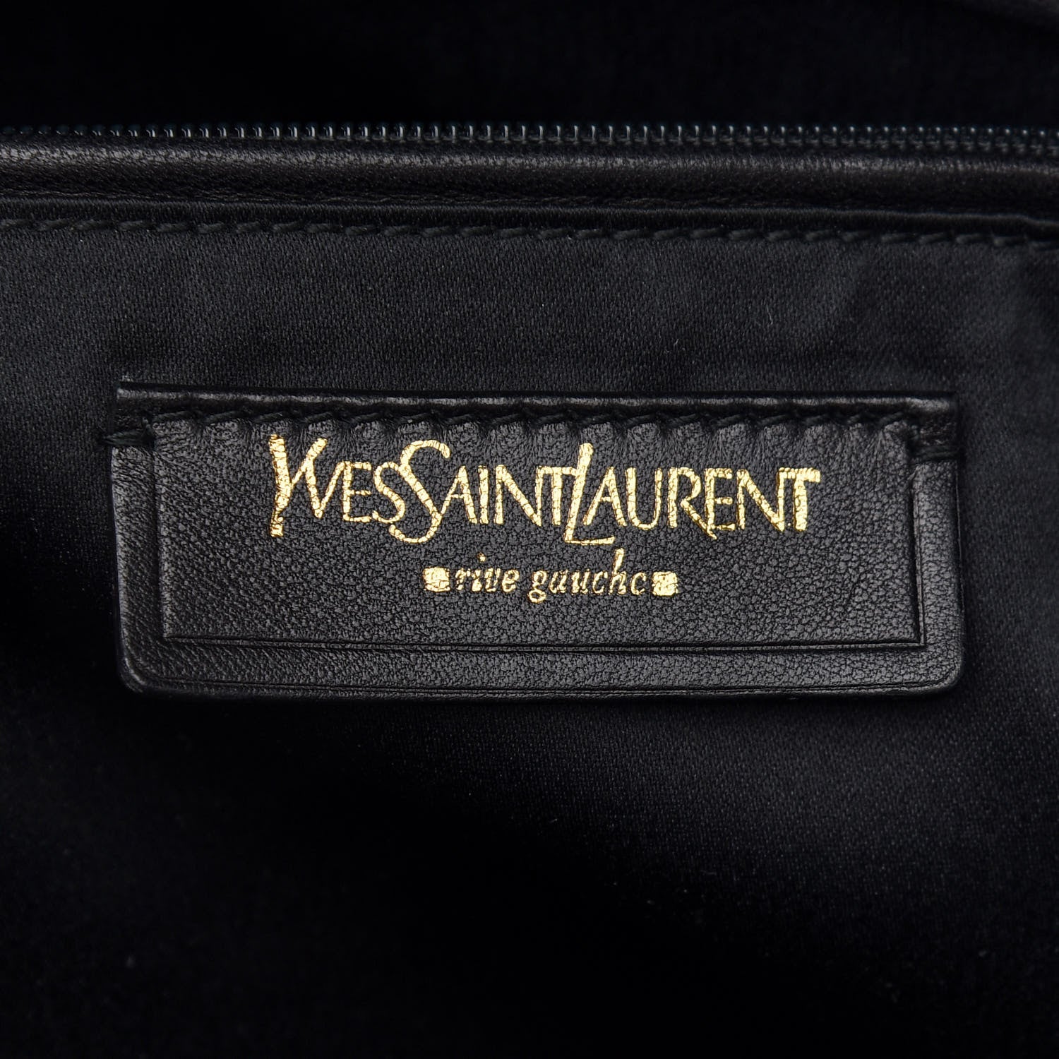 Saint Laurent Calfskin Oversized Muse Black 6 of 9