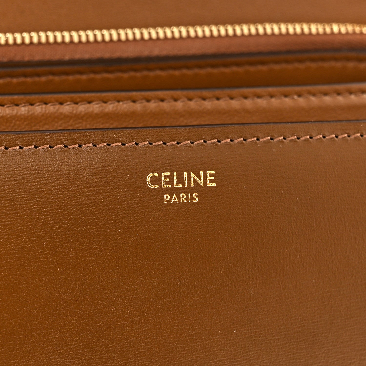 Celine Box Calfskin Medium Classic Box Flap Bag Camel 6 of 11