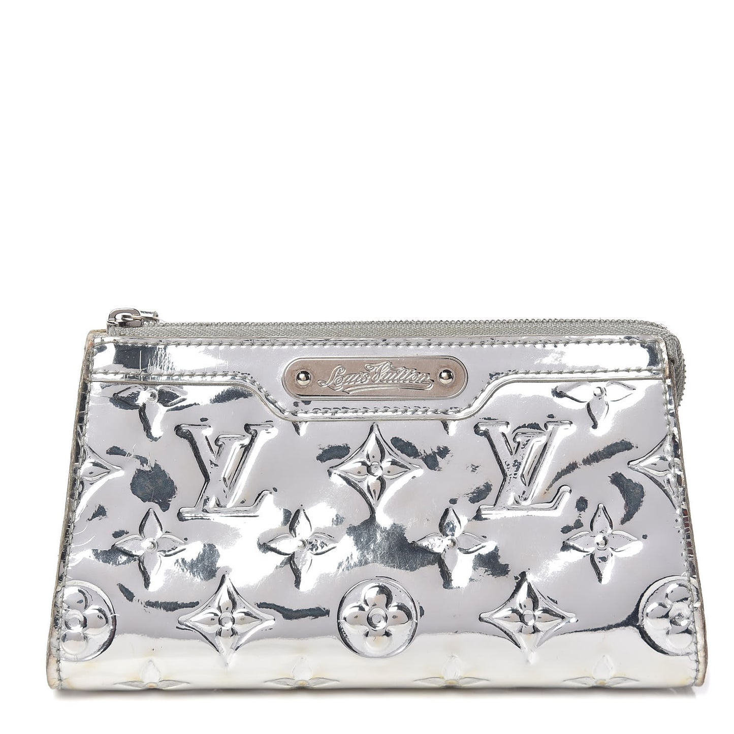 Monogram Miroir Trousse Cosmetic Bag Silver