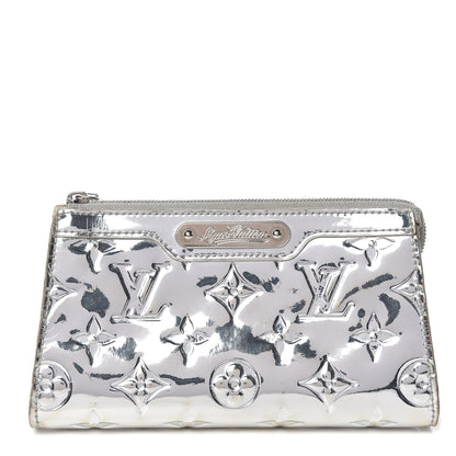 Louis Vuitton Monogram Miroir Trousse Cosmetic Bag Silver 1 of 14