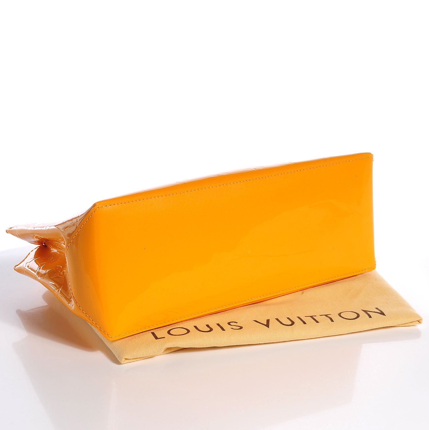Louis Vuitton Vernis Wilshire PM Jaune Passion 4 of 9