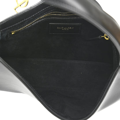 Saint Laurent Smooth Calfskin Le 5 A 7 Hobo Black 5 of 10