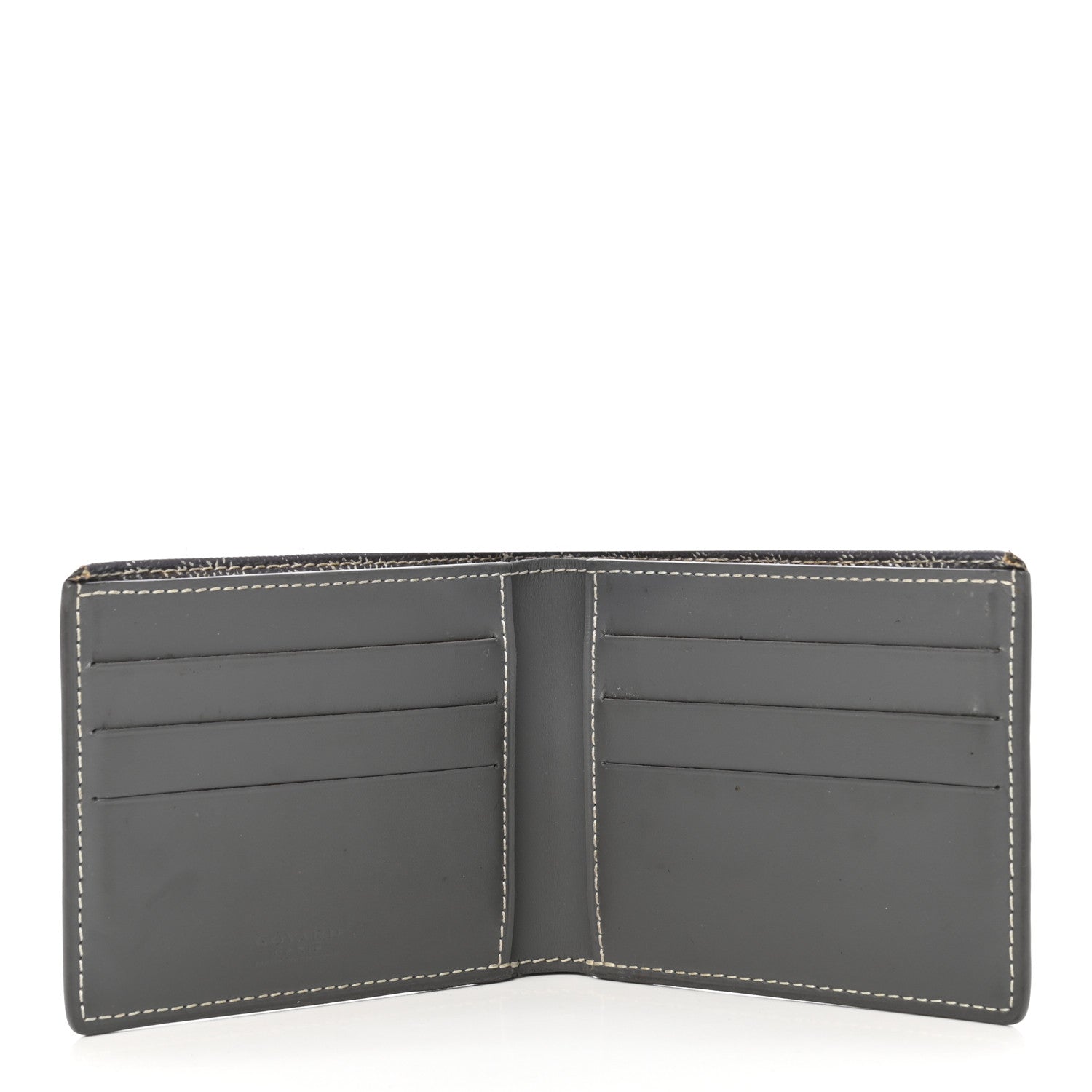 Goyard Goyardine Bi-Fold Victoire PM Wallet Grey 5 of 11