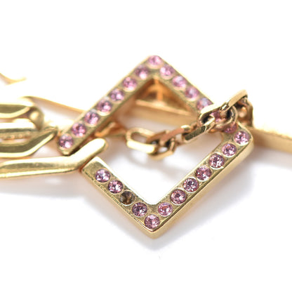 Louis Vuitton Swarovski Crystal Flower Power Bracelet Gold 5 of 5