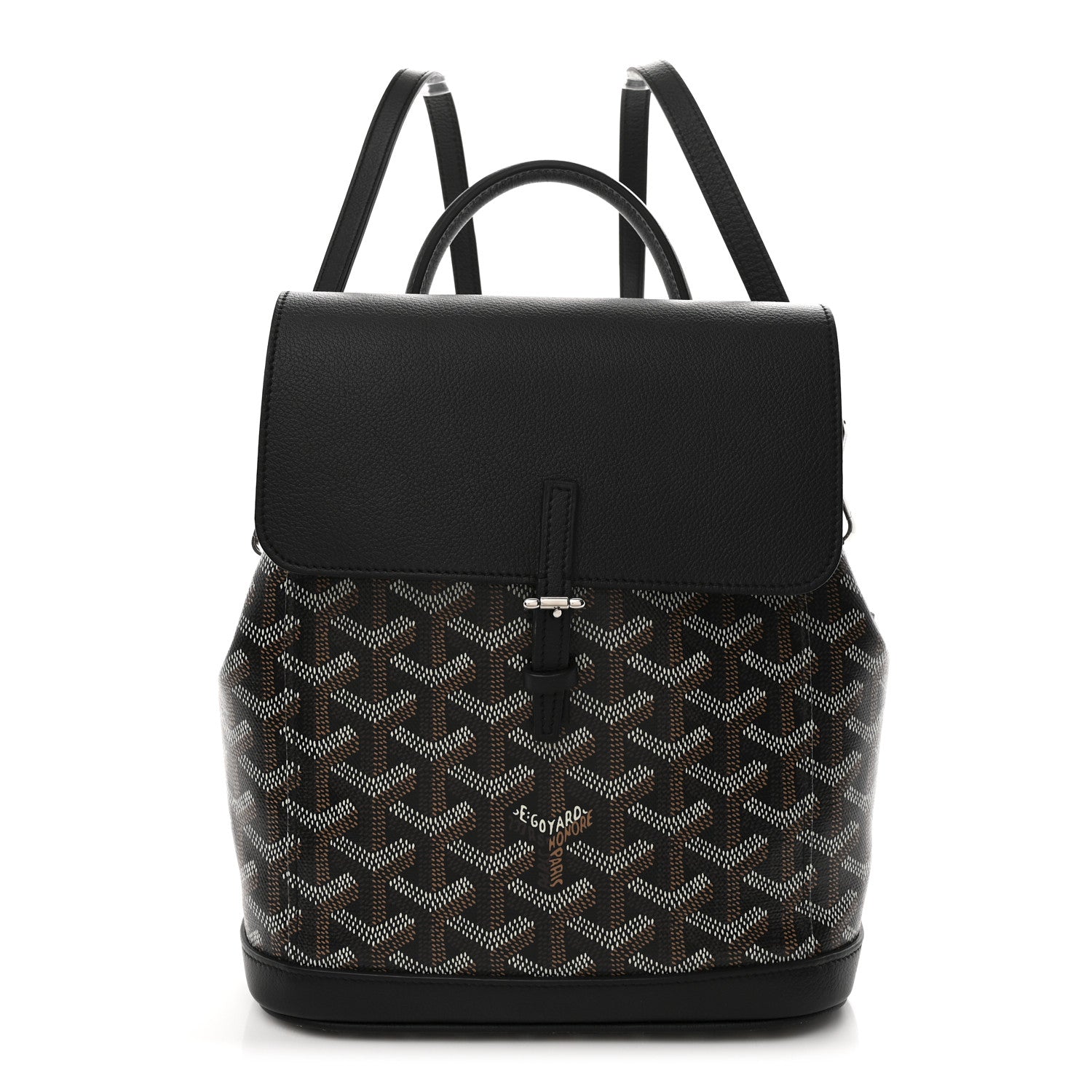 Goyard Goyardine Calfskin Mini Alpin Backpack Black 1 of 9