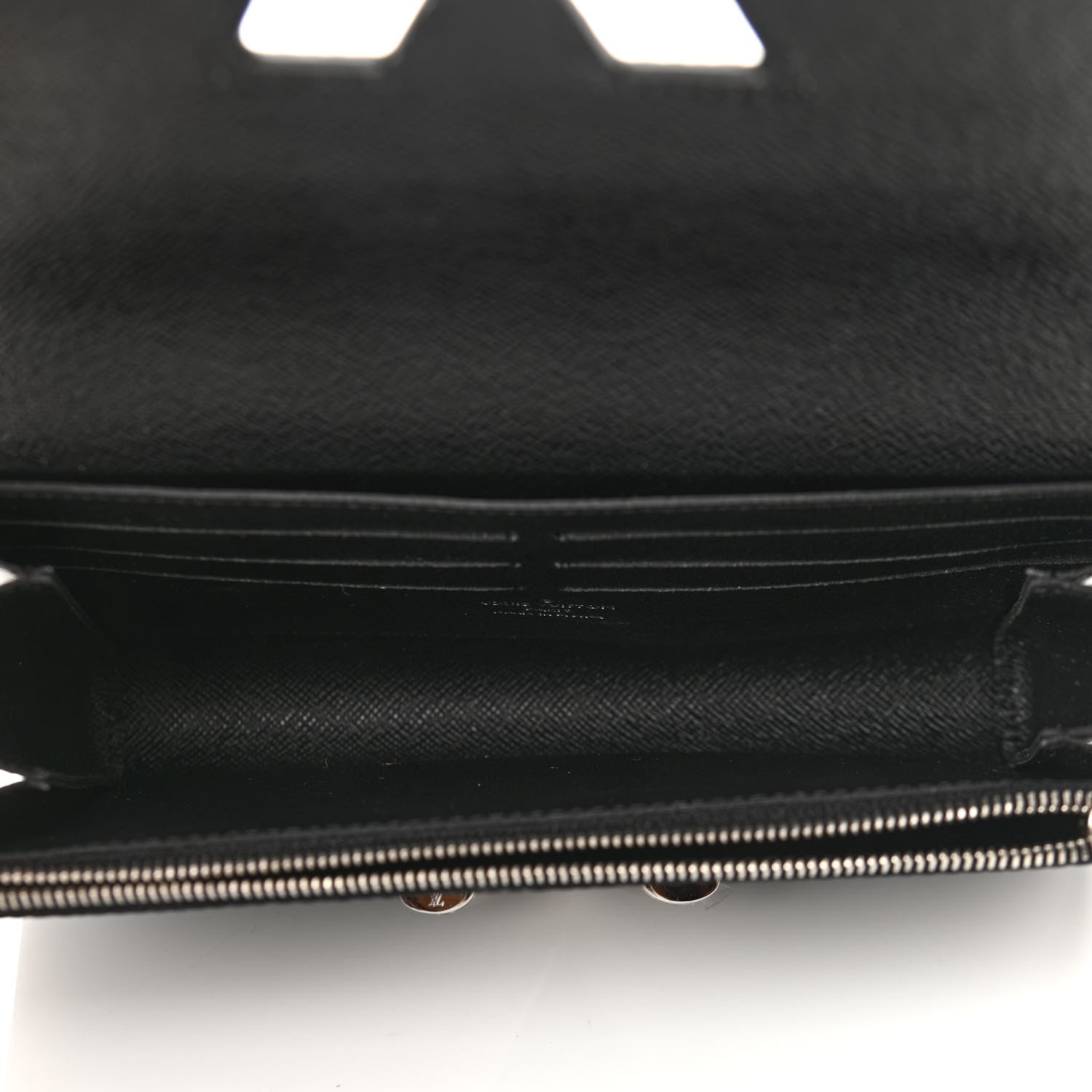 Louis Vuitton Epi Twist Chain Wallet Black 5 of 10