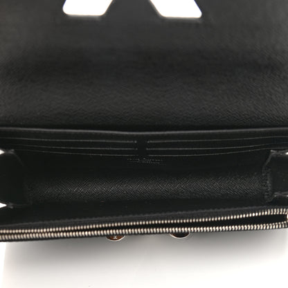 Louis Vuitton Epi Twist Chain Wallet Black 5 of 10