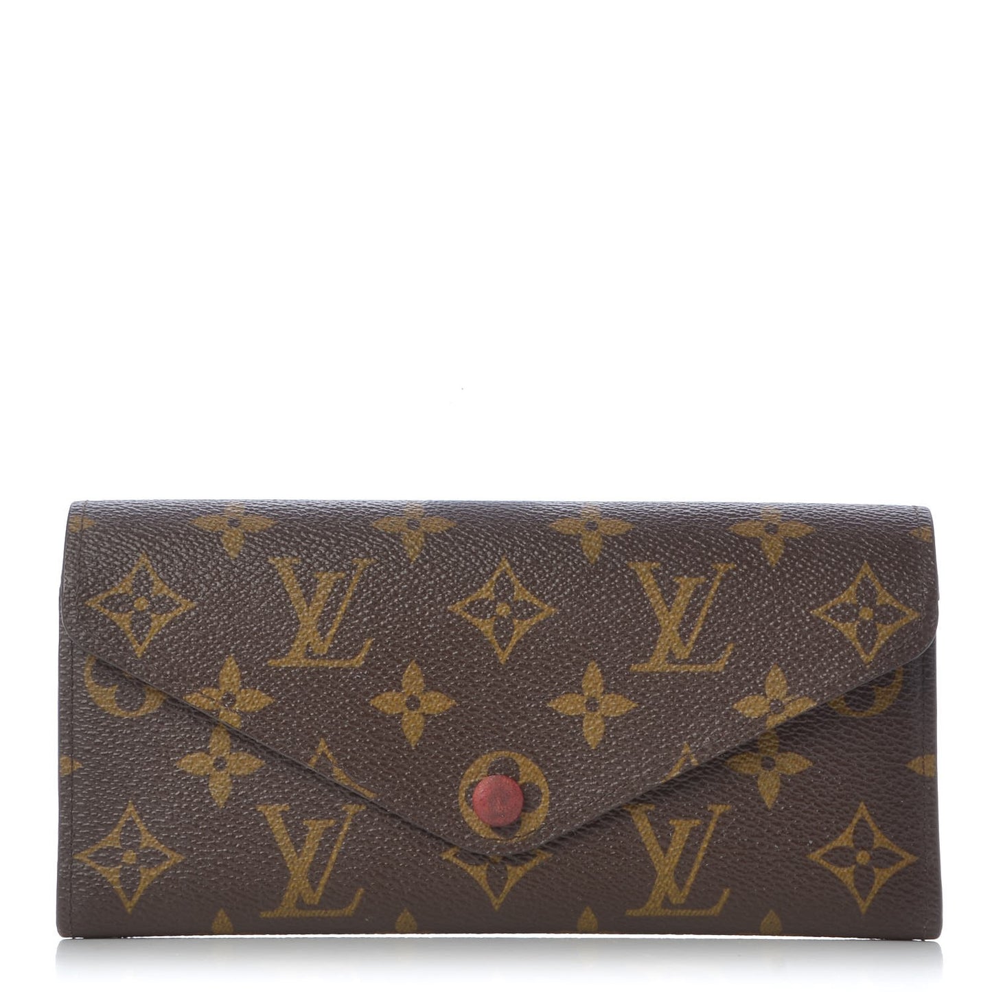Monogram Josephine Wallet Red