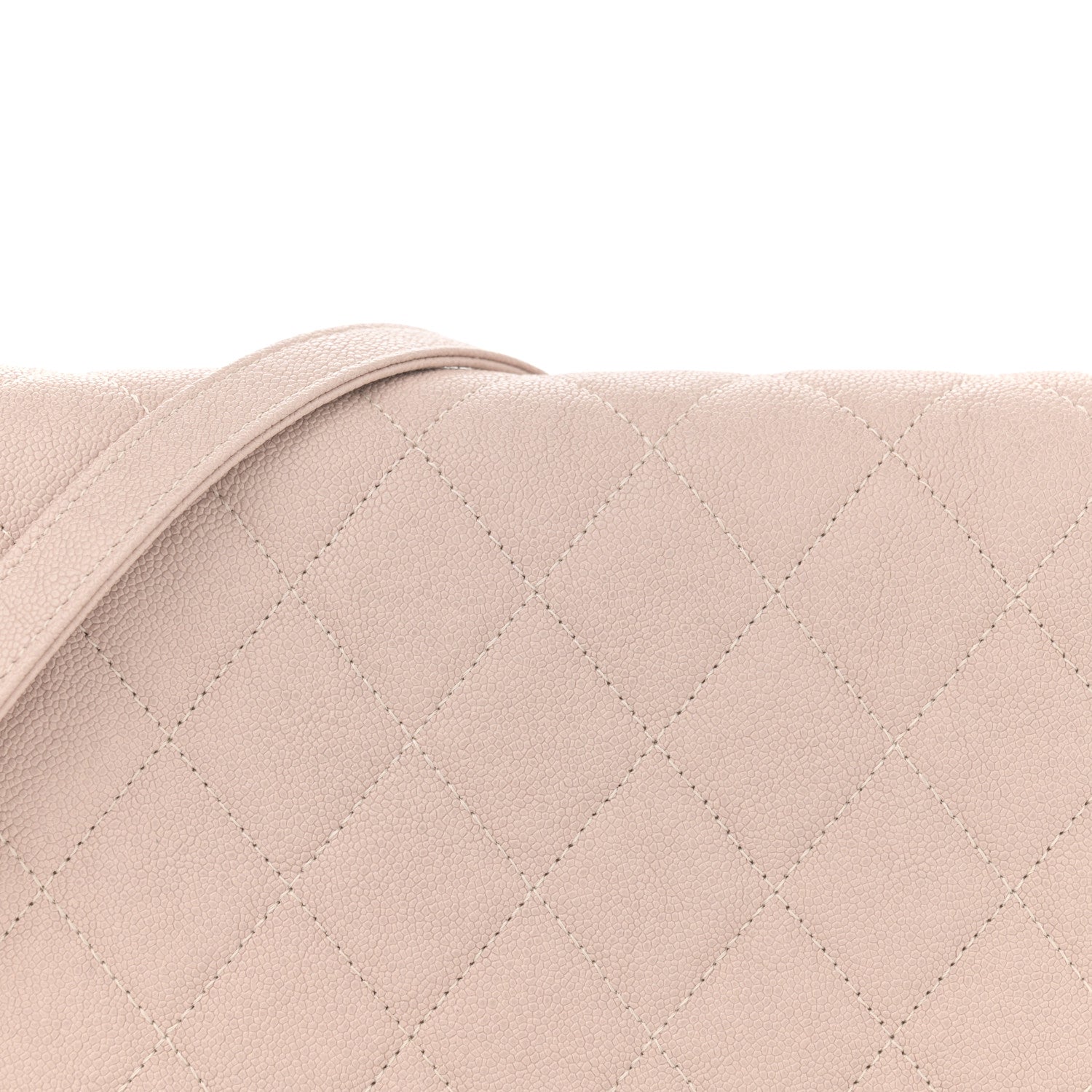 Chanel Caviar Quilted Boy Wallet On Chain WOC Light Beige 8 of 12