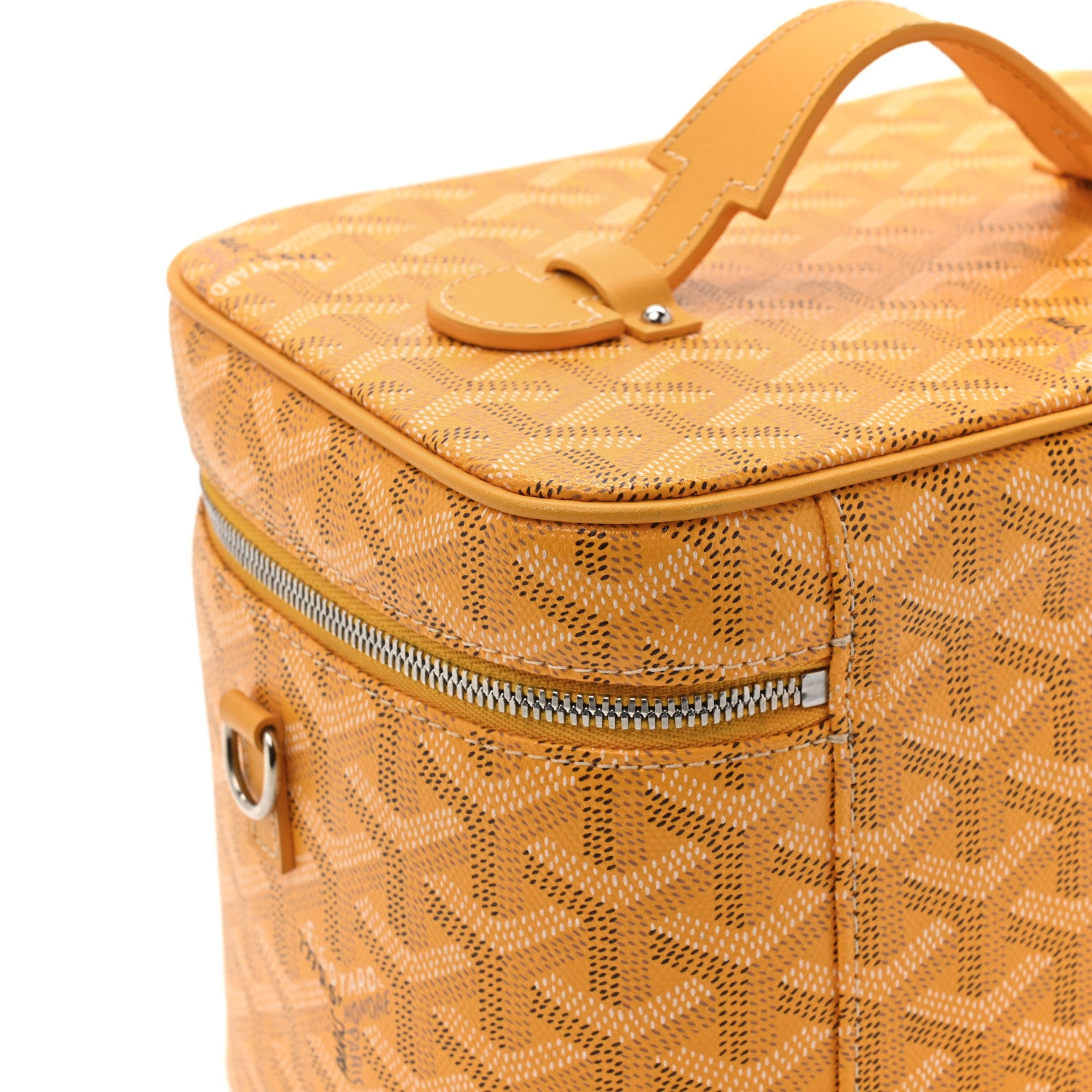 Goyard Goyardine Muse Vanity Case Yellow 14 of 14