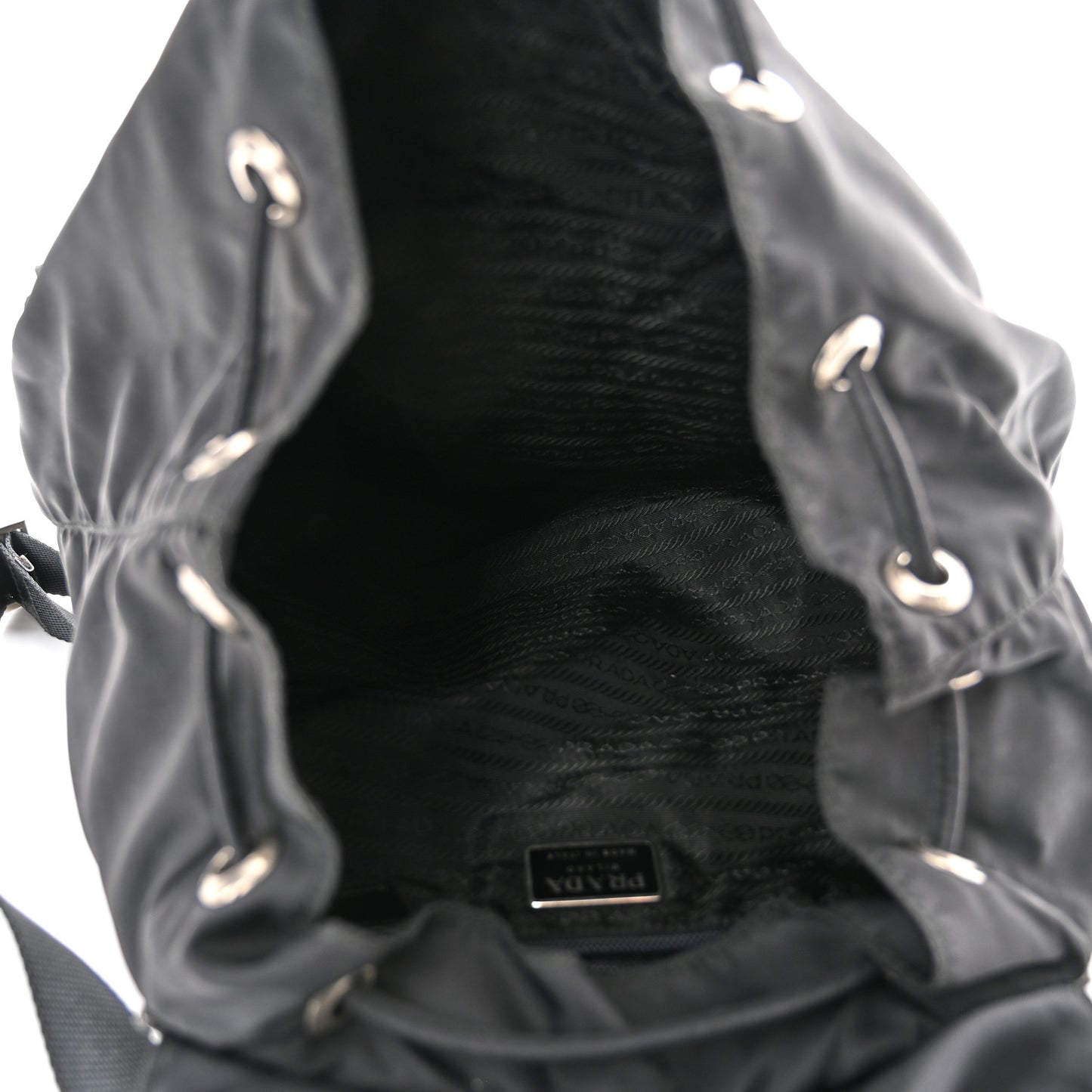 Tessuto Nylon Vela Small Backpack Black