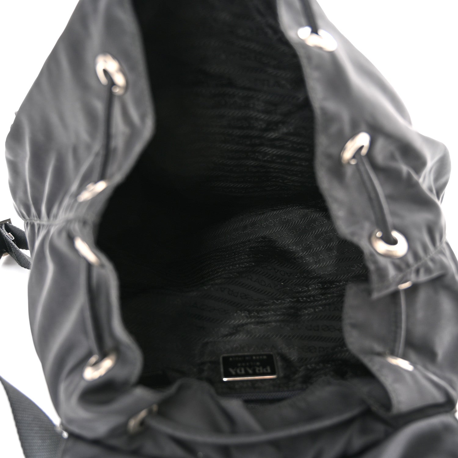 Prada Tessuto Nylon Vela Small Backpack Black 5 of 9