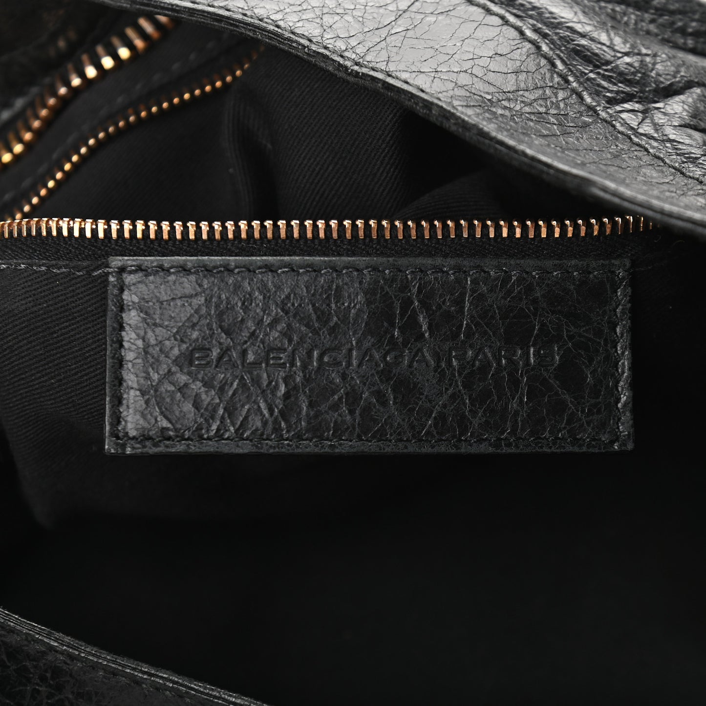 Agneau Giant 21 Rose Gold Hardware City Black