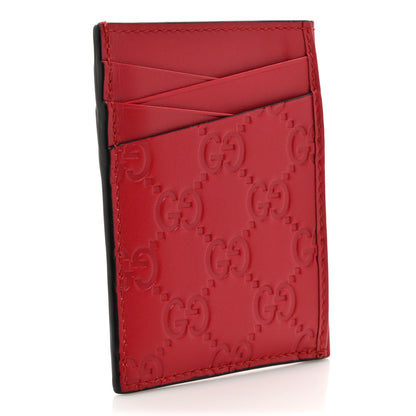 Gucci Microguccissima Card Holder Red 3 of 12