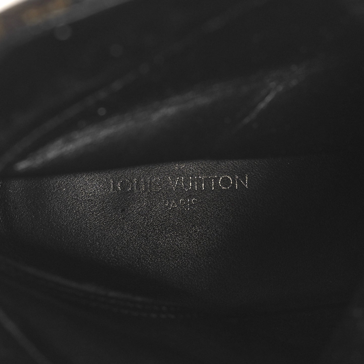 Suede Calfskin Monogram Laureate Platform Desert Boots 40 Black