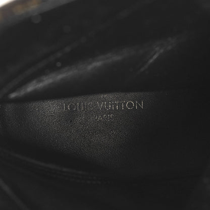 Louis Vuitton Suede Calfskin Monogram Laureate Platform Desert Boots 40 Black 9 of 9