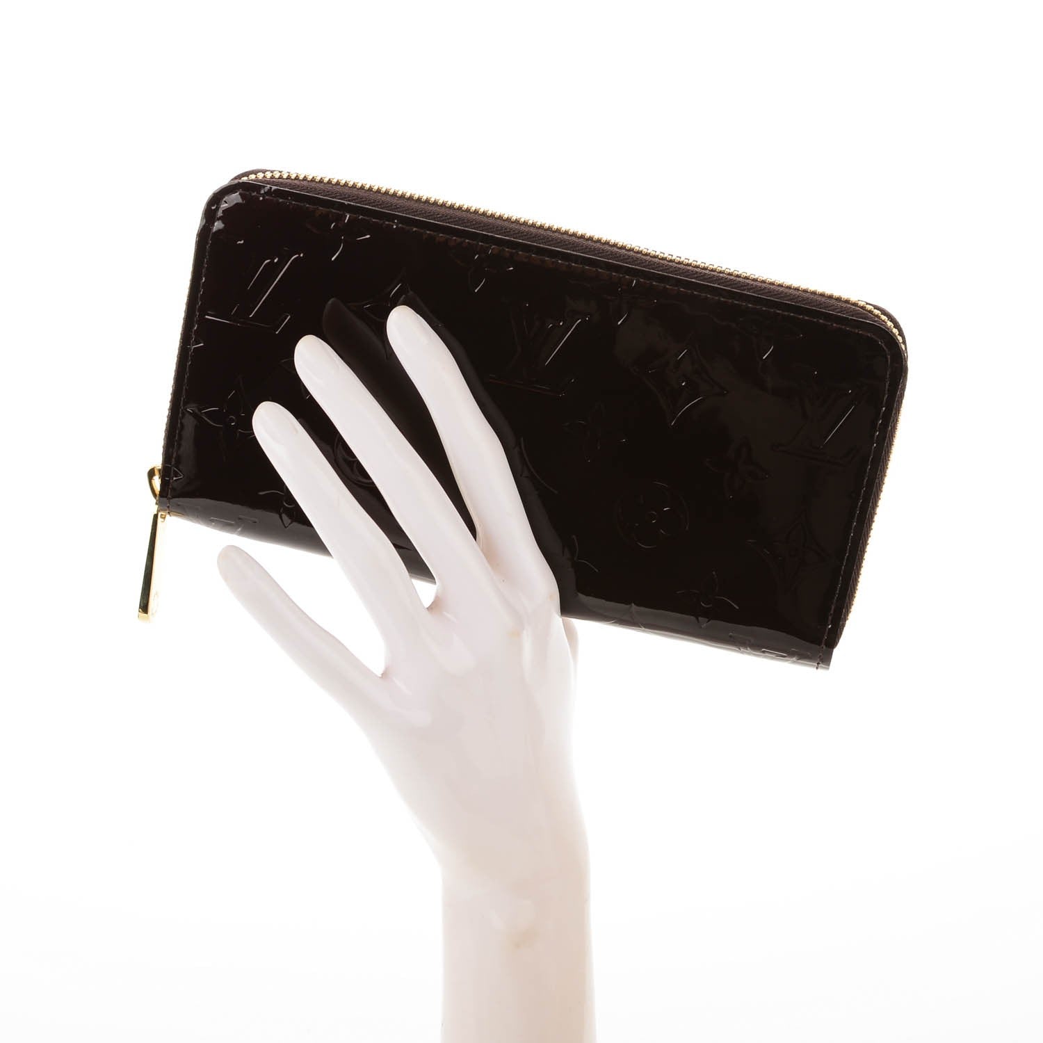Louis Vuitton Vernis Zippy Wallet Amarante 2 of 7