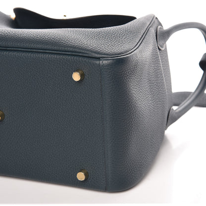 Hermes Taurillon Clemence Lindy 30 Vert Cypress 6 of 10