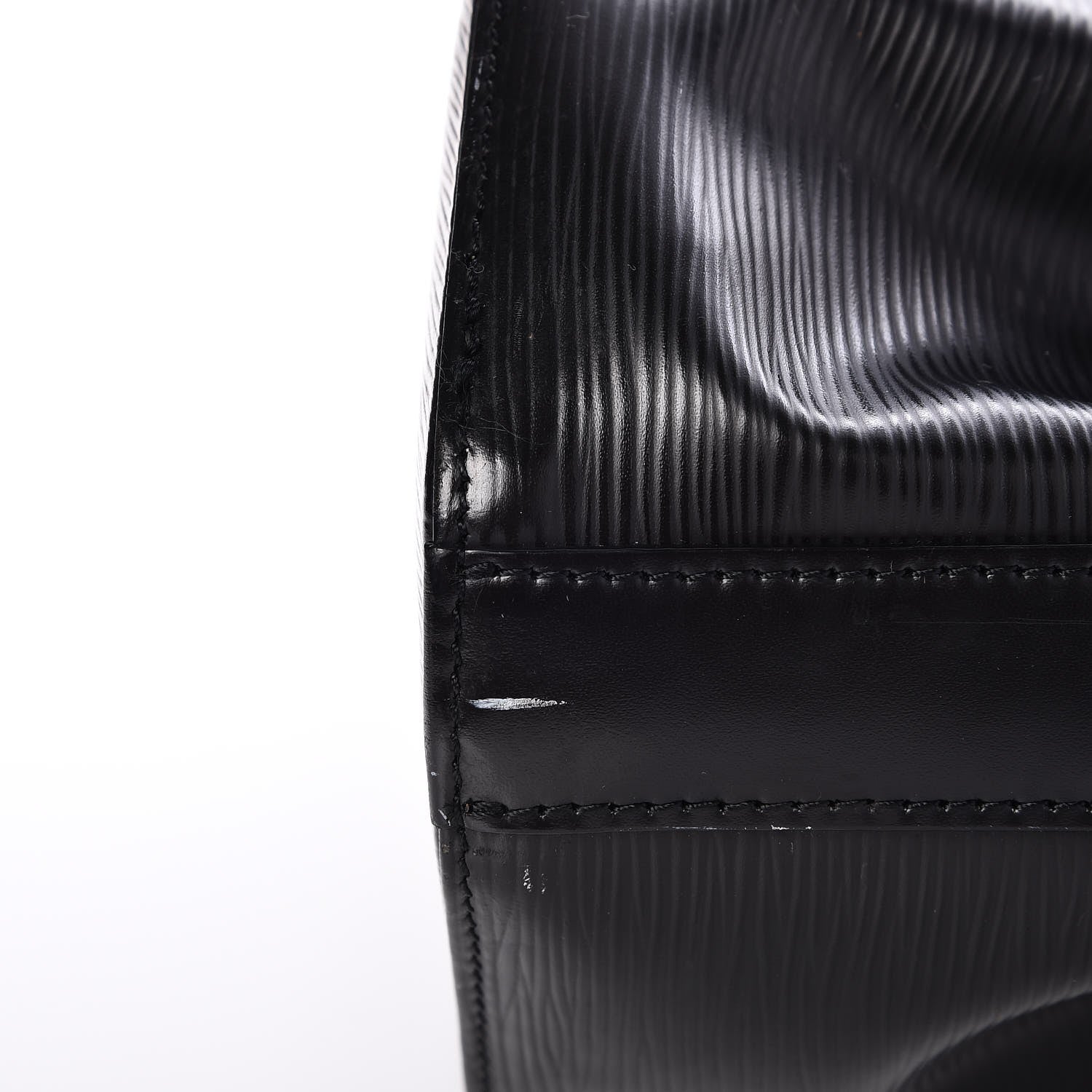 Louis Vuitton Epi Sac D'Epaule Black 9 of 10
