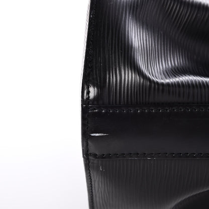 Louis Vuitton Epi Sac D'Epaule Black 9 of 10