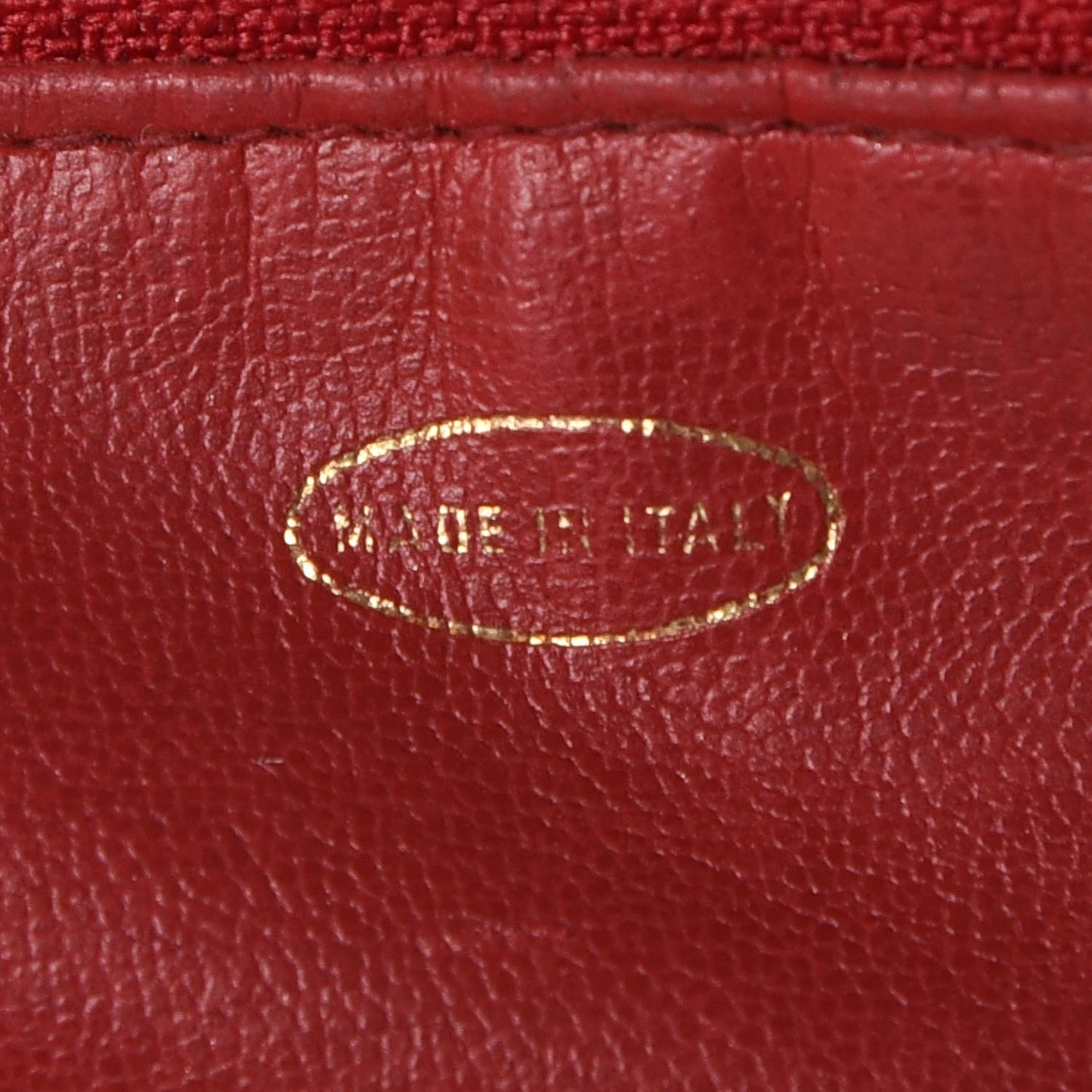 Lambskin Quilted Drawstring Bucket Bag Red