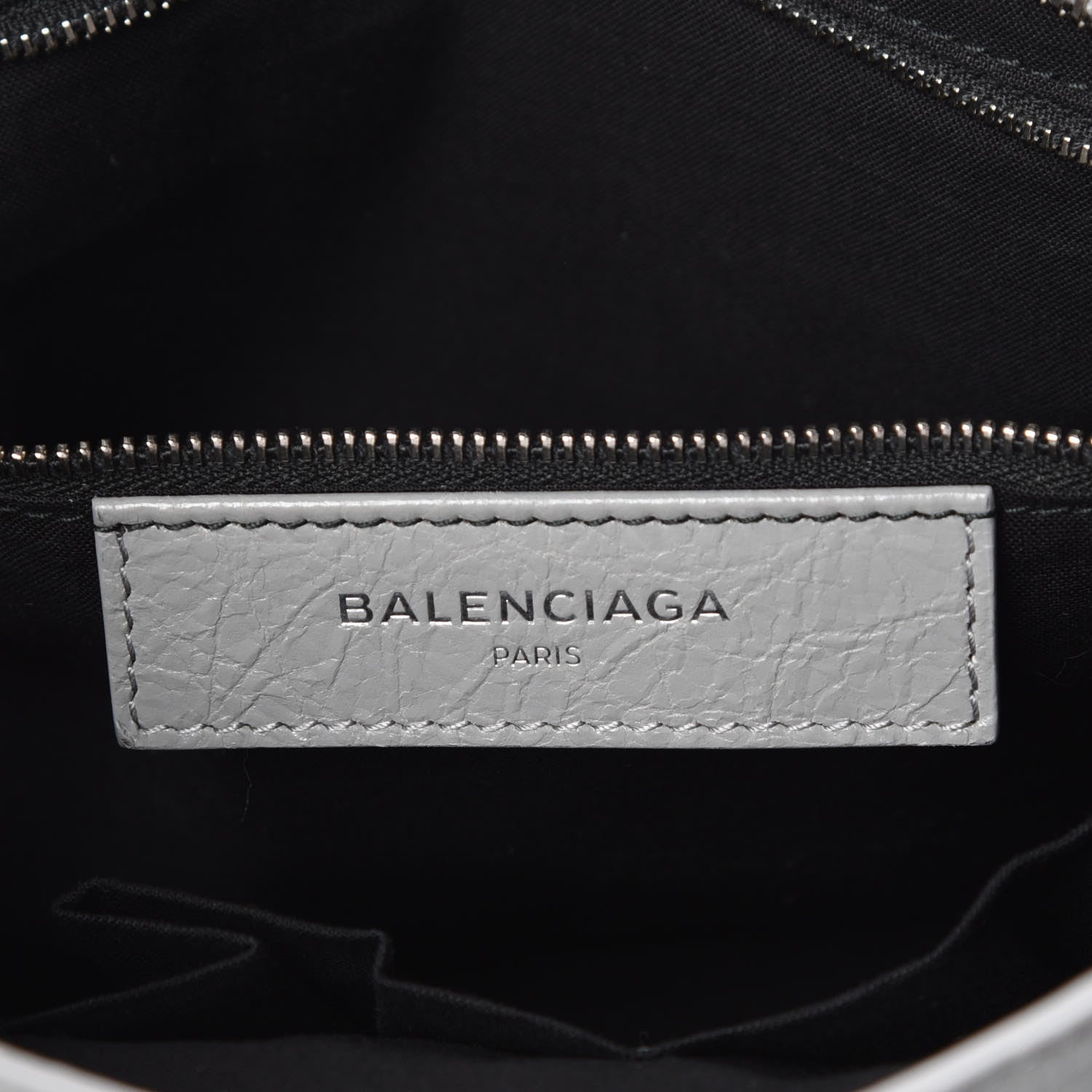 Balenciaga Agneau Classic Silver Hardware S City Gris Haussmannien 8 of 9