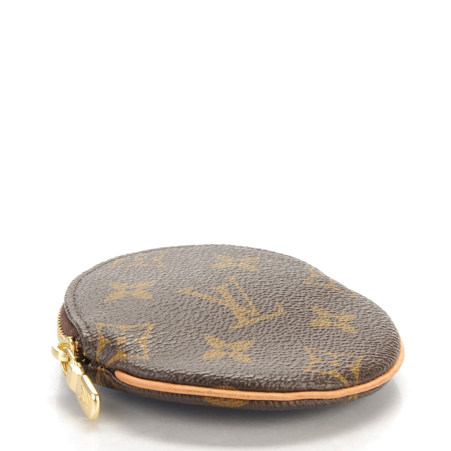 Monogram Round Coin Purse