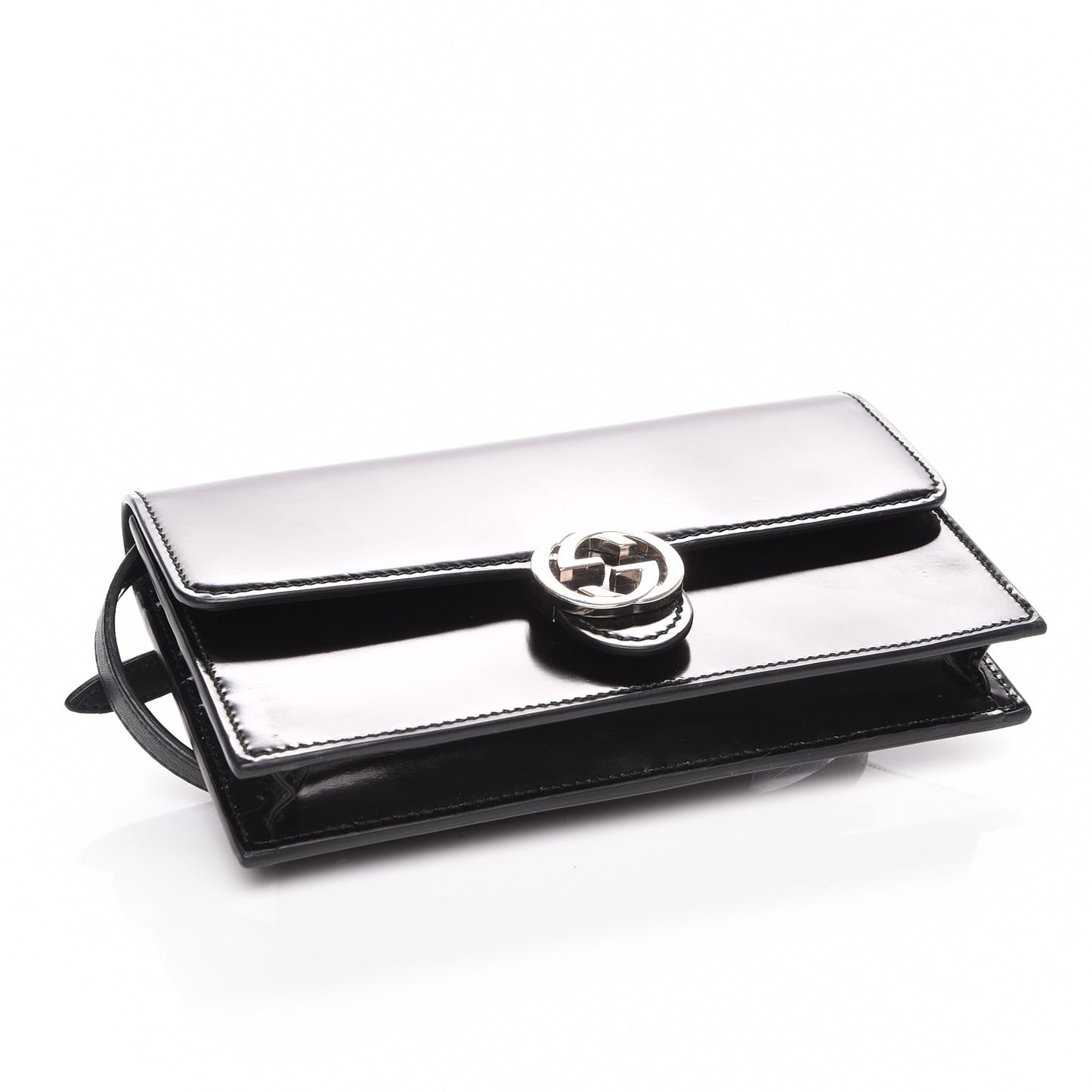 Shade Lux Calfskin Icon Wallet Black