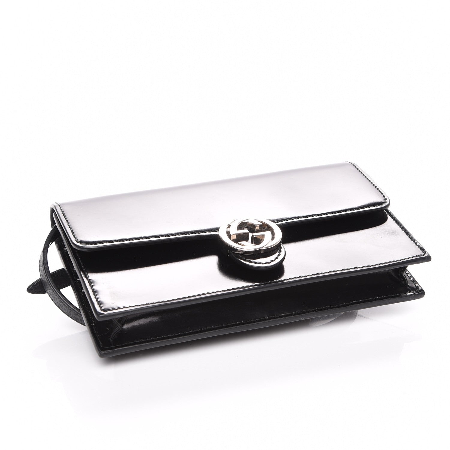 Gucci Shade Lux Calfskin Icon Wallet Black 4 of 11