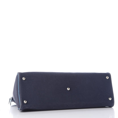 Hermes Toile Swift Heeboo MM Bleu Marine Blue Jean 3 of 8