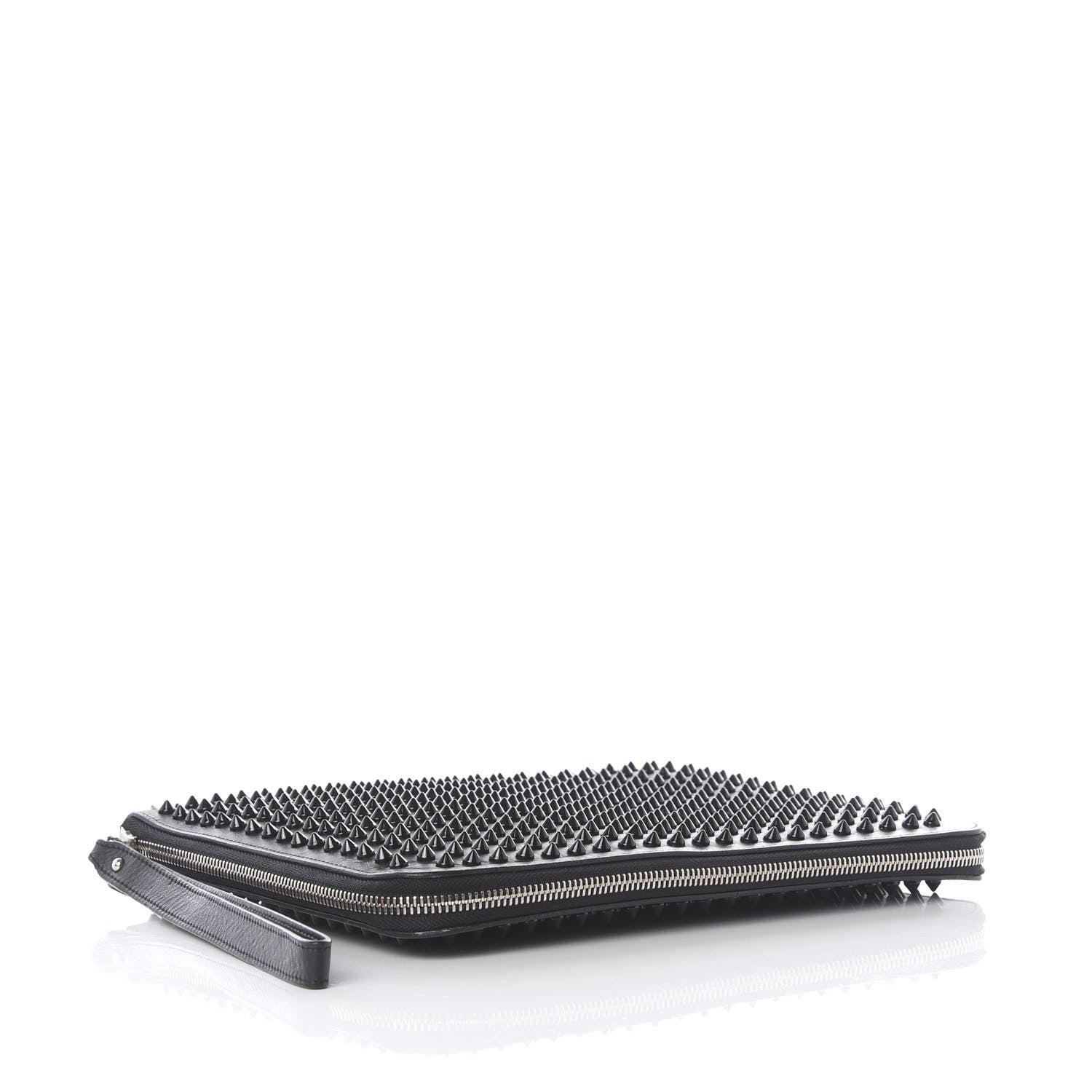 Christian Louboutin Calf Spiked Cris iPad Case Black 3 of 9