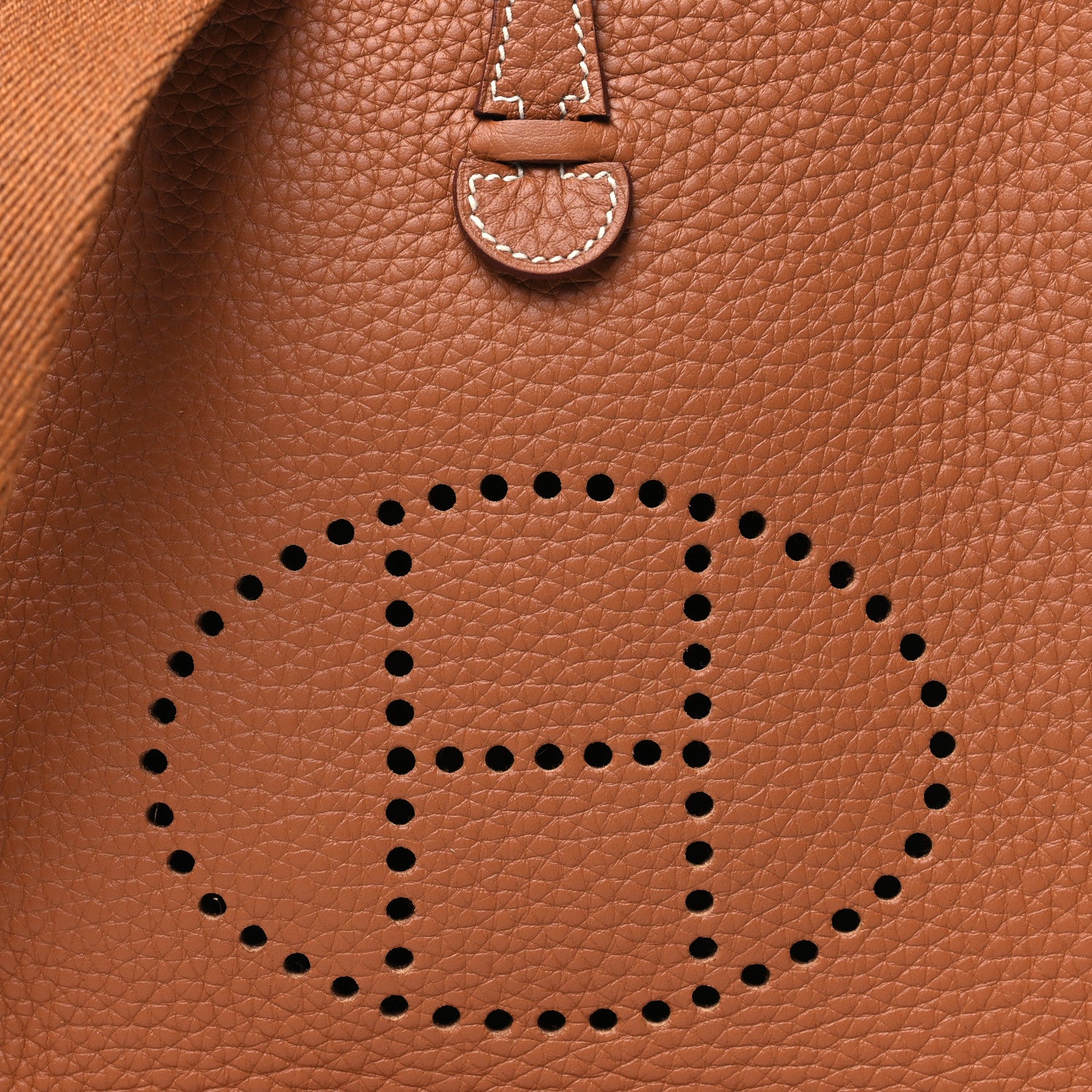 Hermes Taurillon Clemence Evelyne TPM Gold 8 of 11