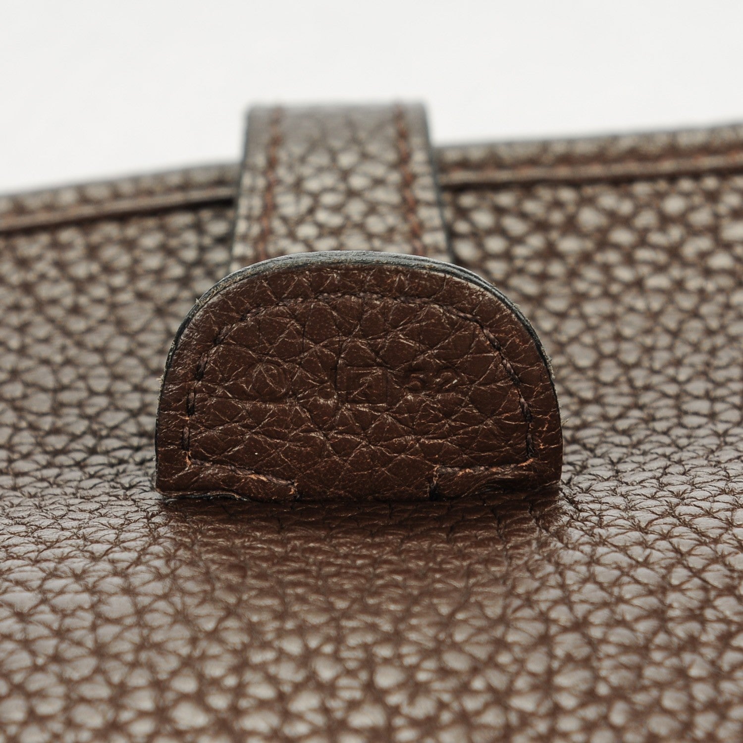 Hermes Taurillon Clemence Evelyne III PM Cafe 7 of 9