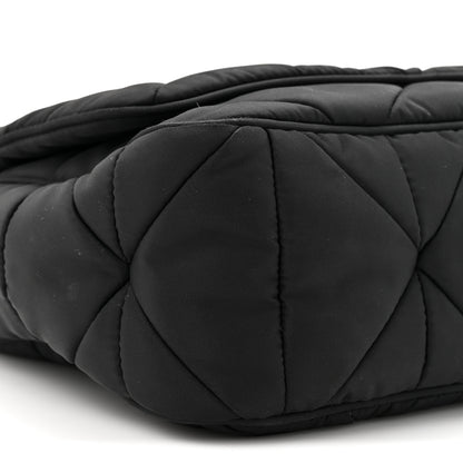 Prada Re-Nylon Quilted Padded Flap Shoulder Bag Black 9 of 12