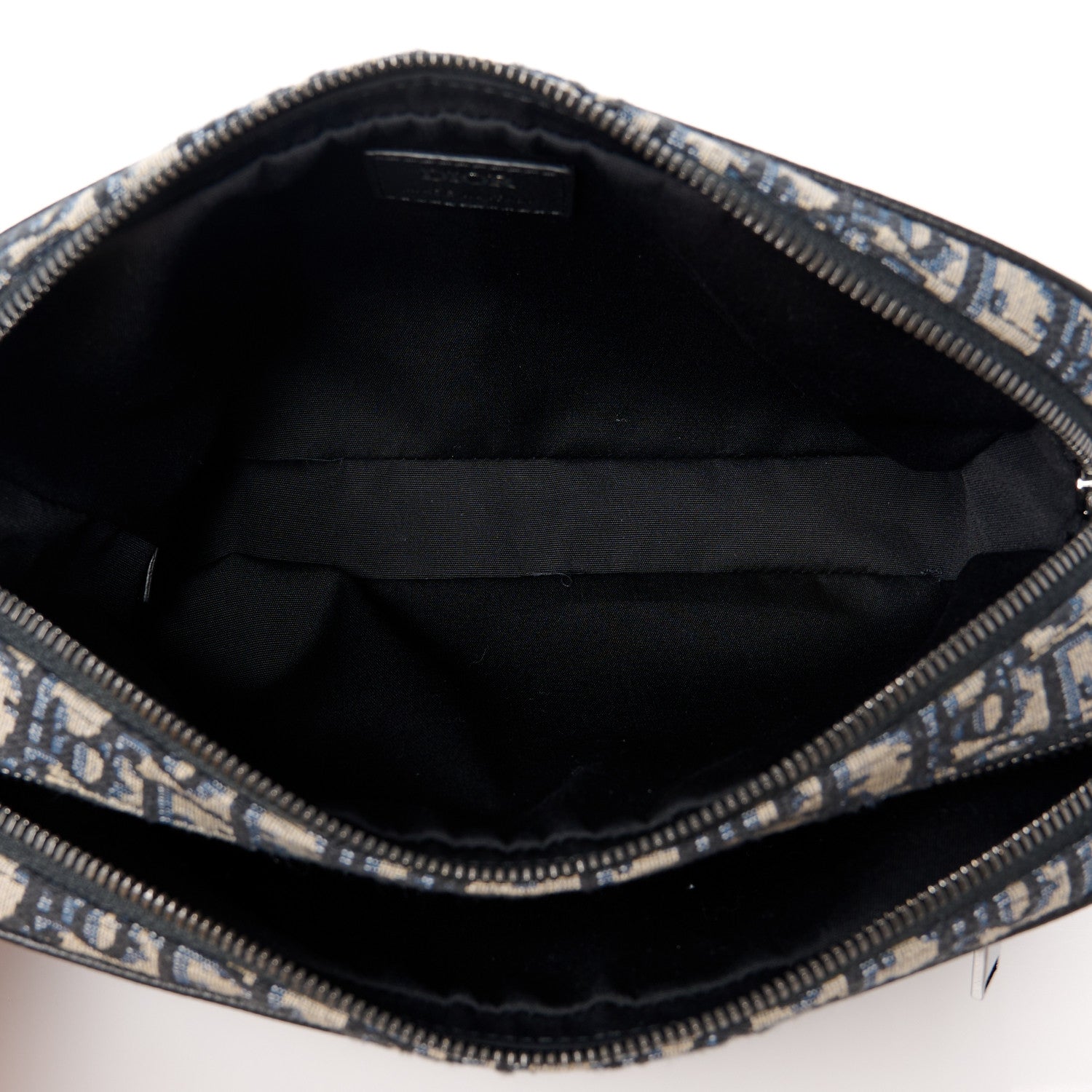 Christian Dior HOMME Oblique Maxi Safari Messenger Beige Black 5 of 12