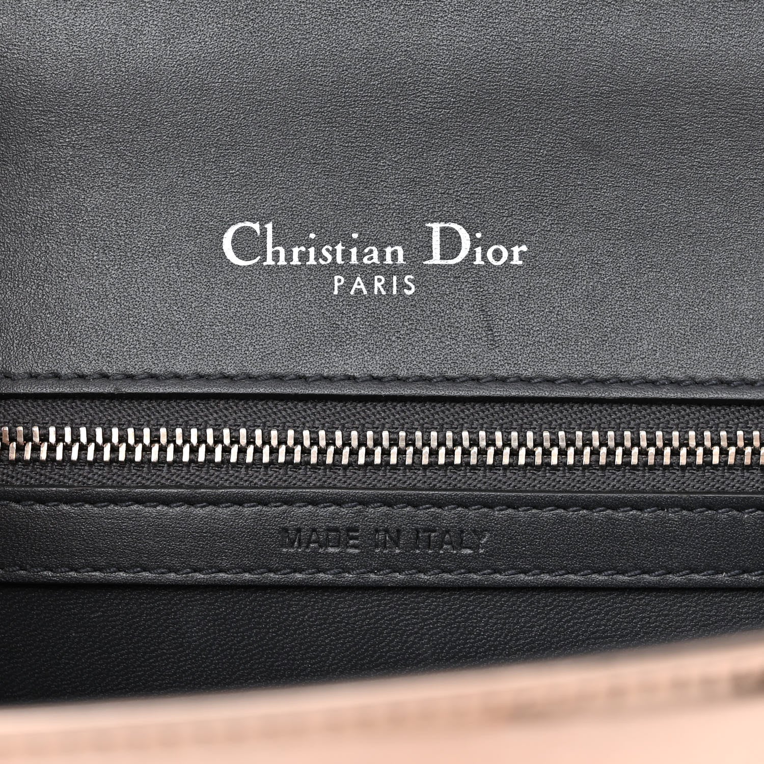 Christian Dior Metallic Patent Micro-Cannage Medium Diorama Flap Bag Pink 6 of 12