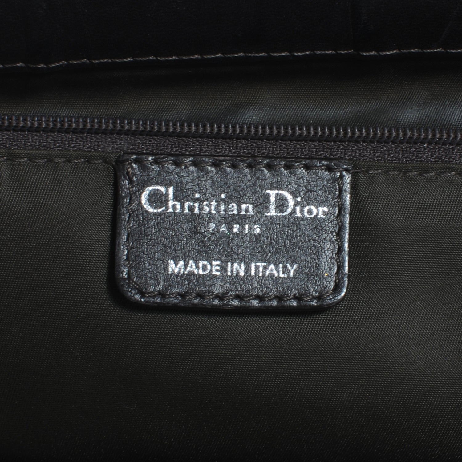 Christian Dior Monogram Trotter Romantique Zipped Tote Brown 6 of 7