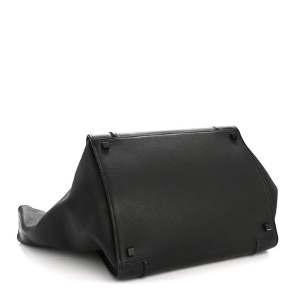 Celine Grained Calfskin Medium Phantom Luggage Black 4 of 14
