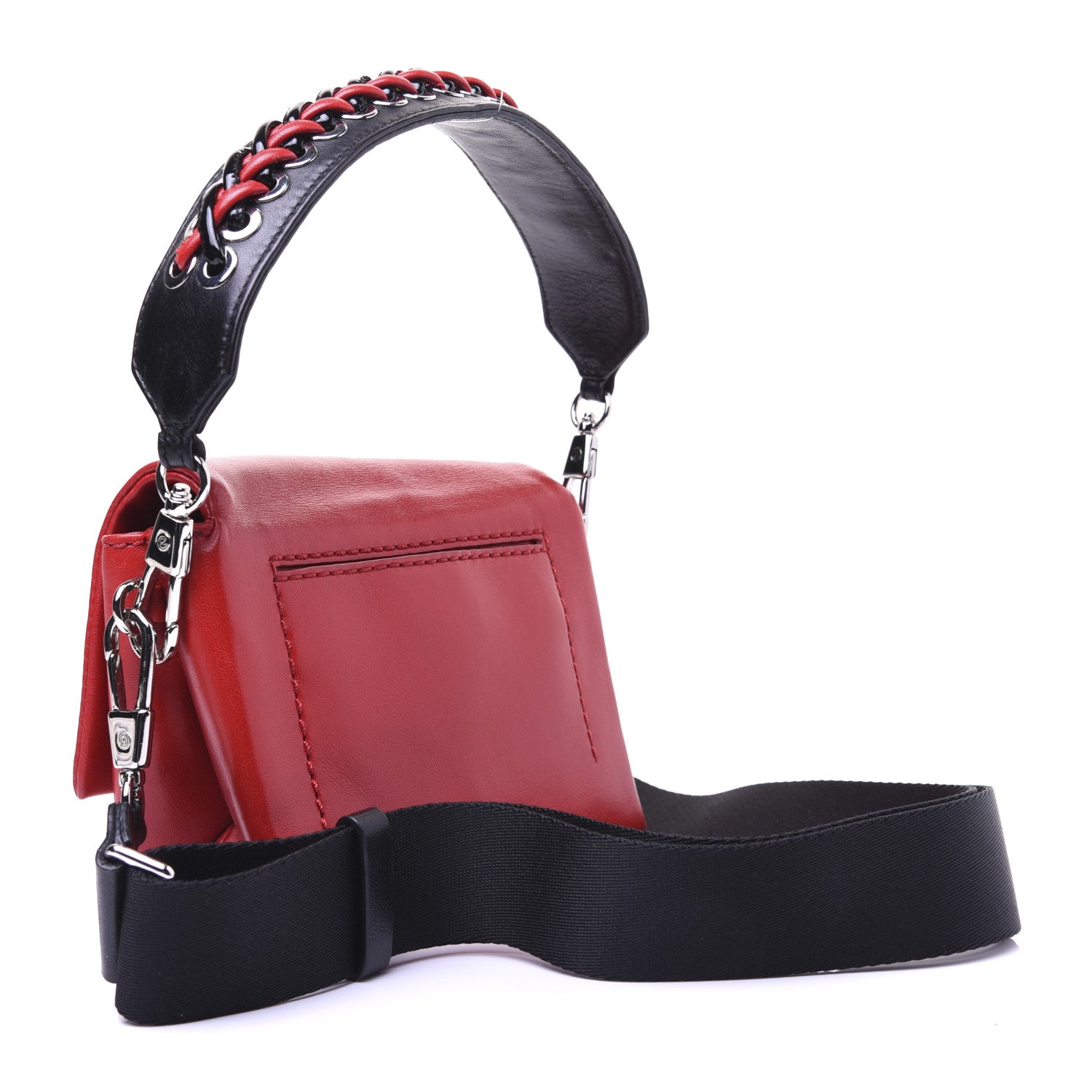 3.1 Phillip Lim 3.1 Lambskin Micro Alix Sport Bag Red 3 of 18