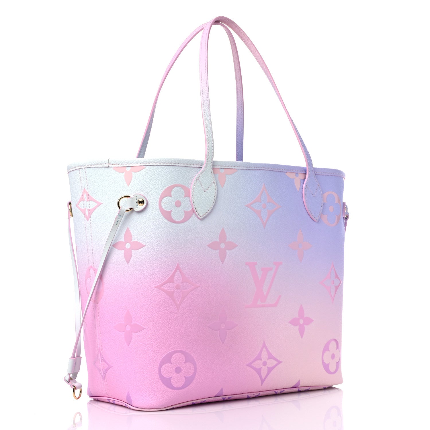 Louis Vuitton Monogram Giant Spring In The City Neverfull MM Sunrise Pastel 4 of 9