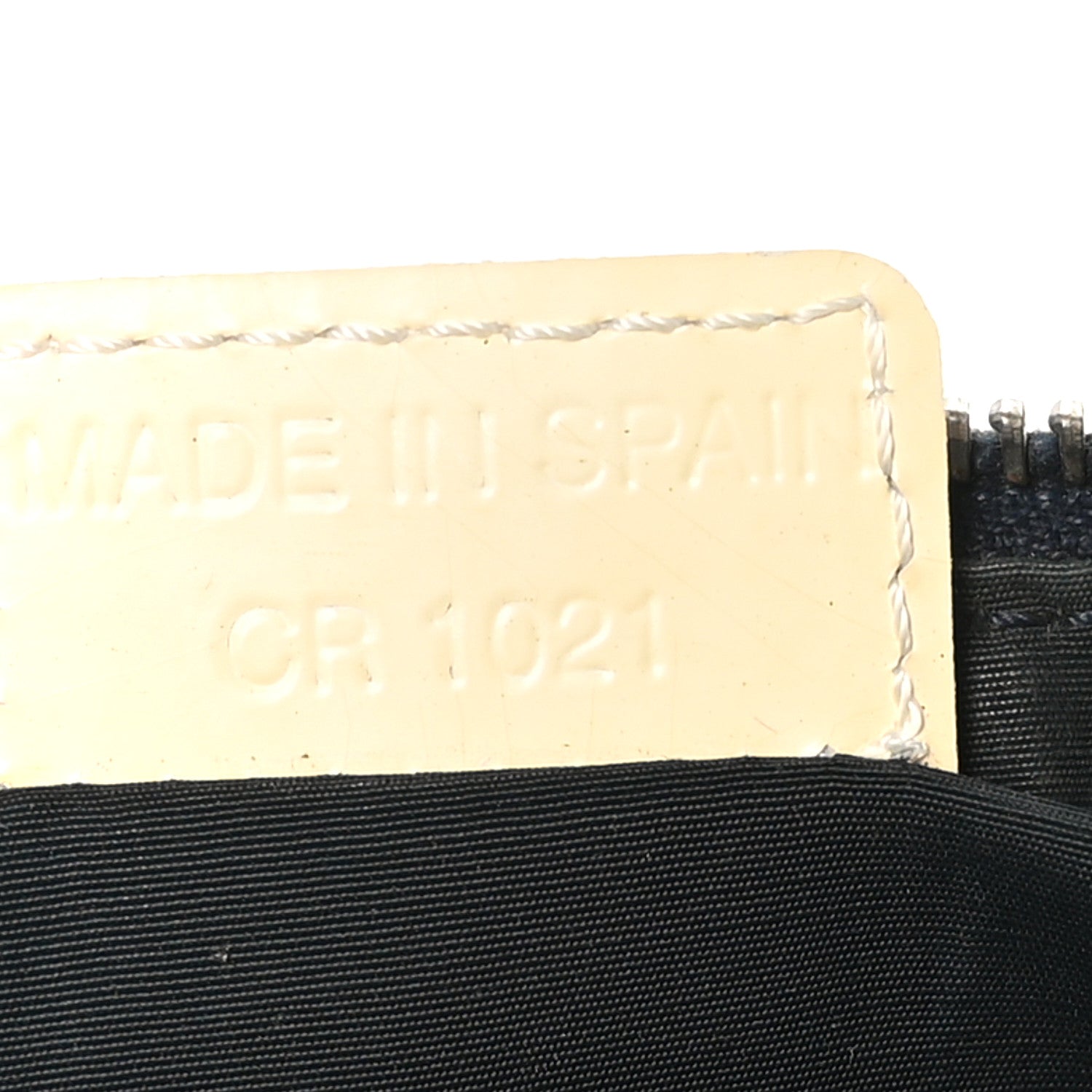 Christian Dior Monogram Mini Saddle Pochette White Blue 7 of 12