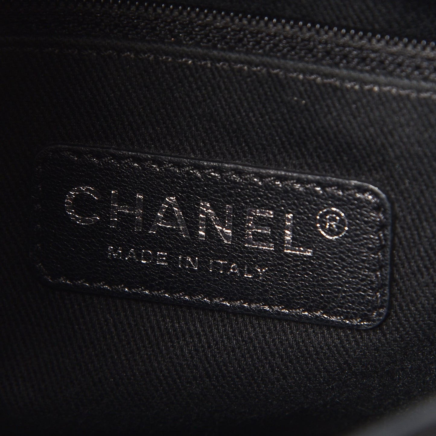 Patent Quilted Small Coco Shine Flap Black