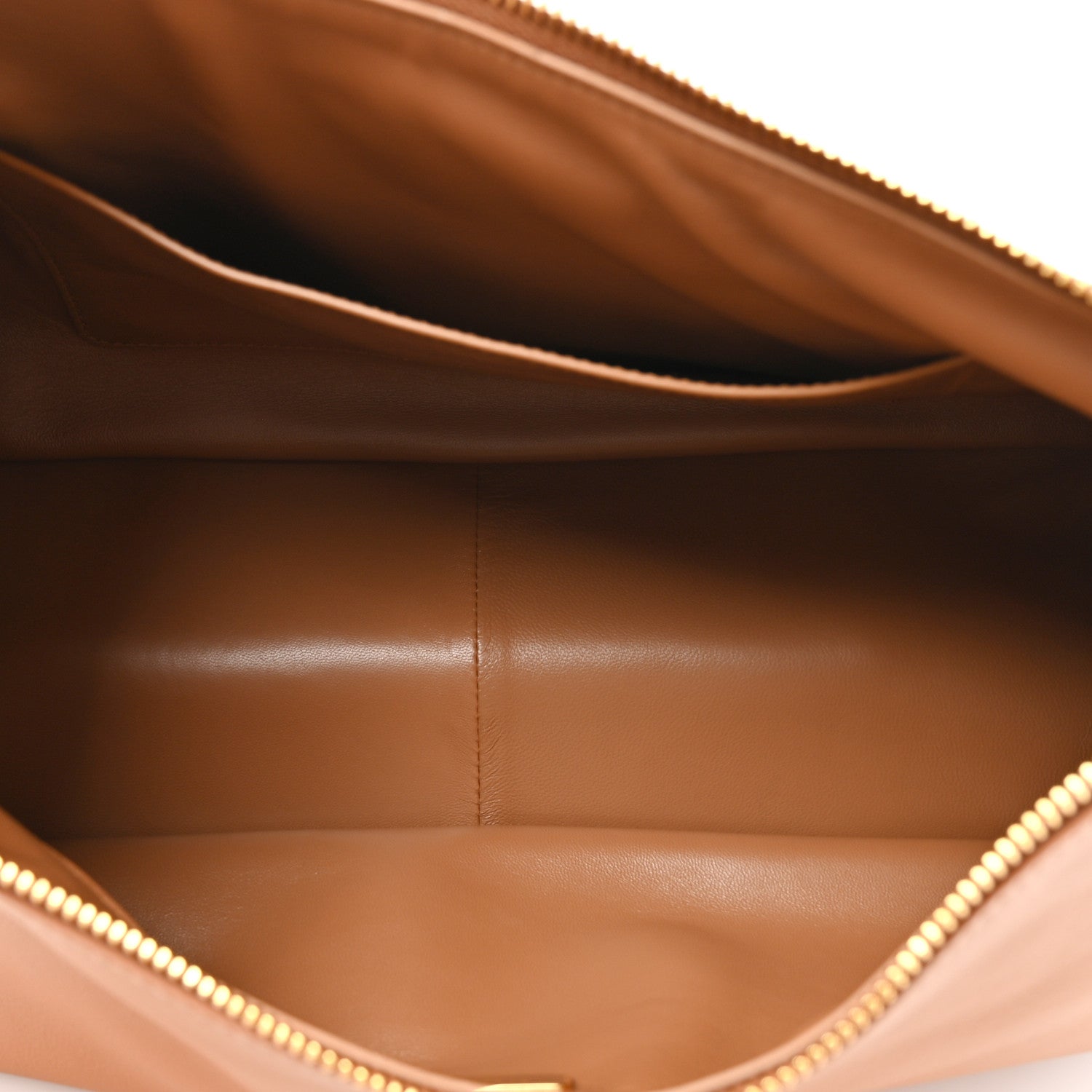 Prada Soft Calfskin Large Aimée Shoulder Bag Caramel 6 of 13